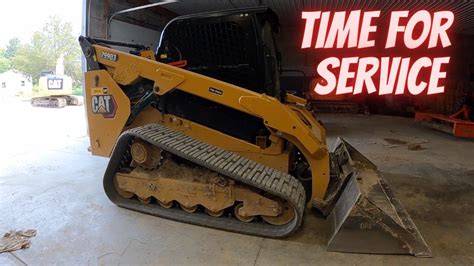 changing oil in cat skid steer|cat 299d3 oil change.